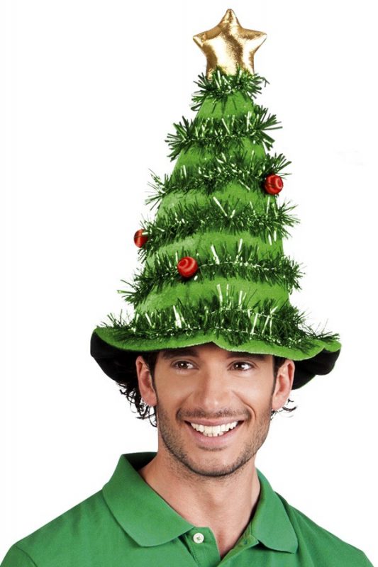 Kerstboom muts hoed