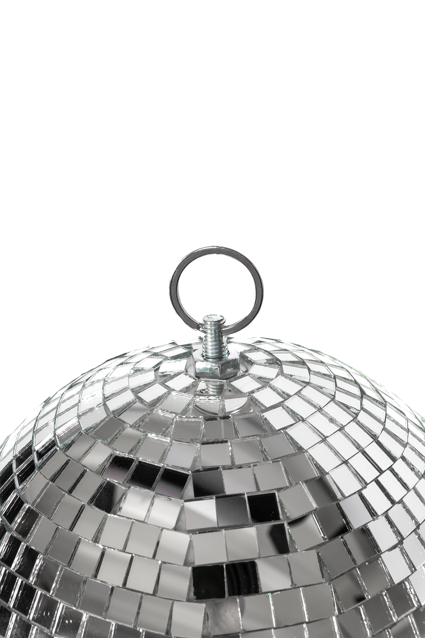 Kleine Discobal 20 cm Spiegelbol Discobol Spiegeltjes Disco Zilver 1