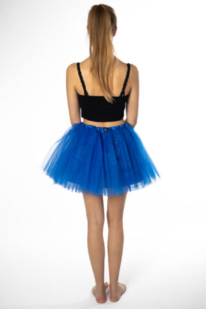 Konings Blauwe Tutu Tule Rokje Dunne Petticoat Tule Rok Kinderen Volwassenen 5