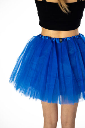 Konings Blauwe Tutu Tule Rokje Dunne Petticoat Tule Rok Kinderen Volwassenen 6