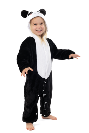 Kung Fu Panda Onesie Kind Pandapak Kinder Kostuum Pak 1