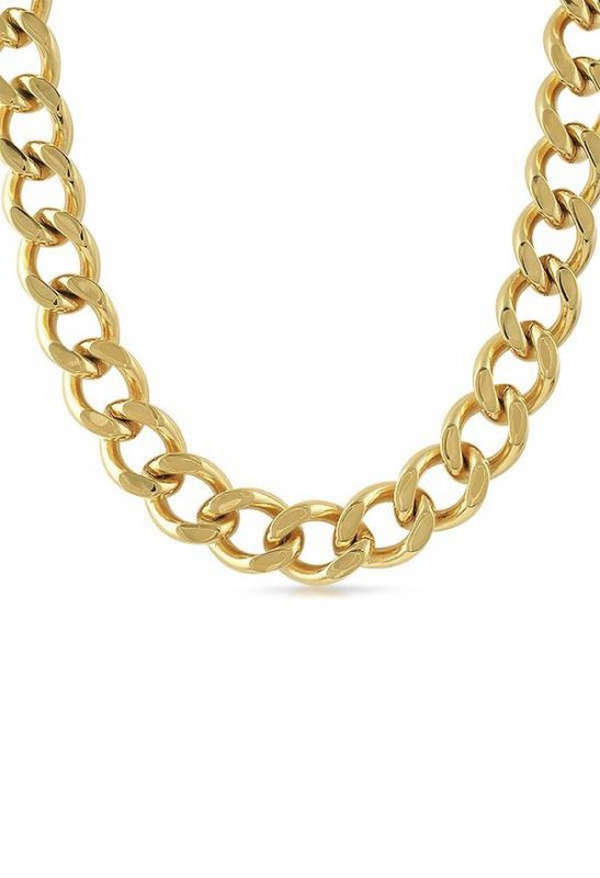 Lange gouden ketting festival gangster pimp