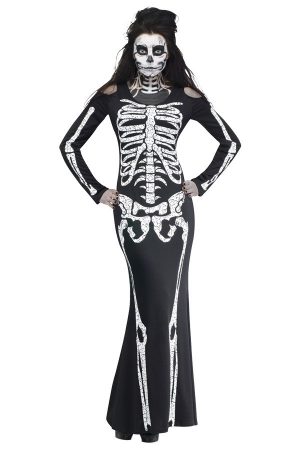 Lange jurk skelet