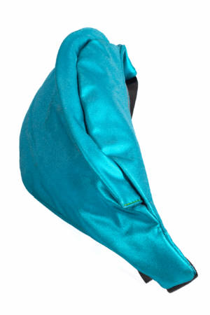 Leren Heuptas Blauw Flap Achtervak Lederlook 2