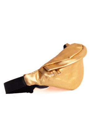 Leren Heuptas Goud Flap Achtervak Lederlook 2