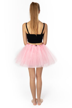 Licht Roze Tutu Tule Rokje Dunne Petticoat Tule Rok Kinderen Volwassenen 5