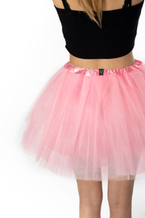 Licht Roze Tutu Tule Rokje Dunne Petticoat Tule Rok Kinderen Volwassenen 6