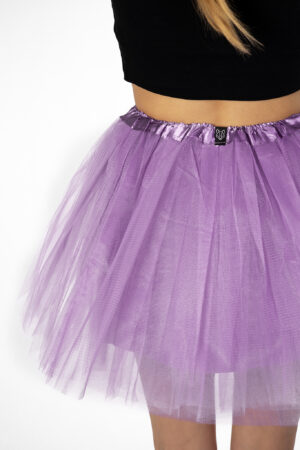 Lila Tutu Tule Rokje Dunne Petticoat Tule Rok Kinderen Volwassenen 5