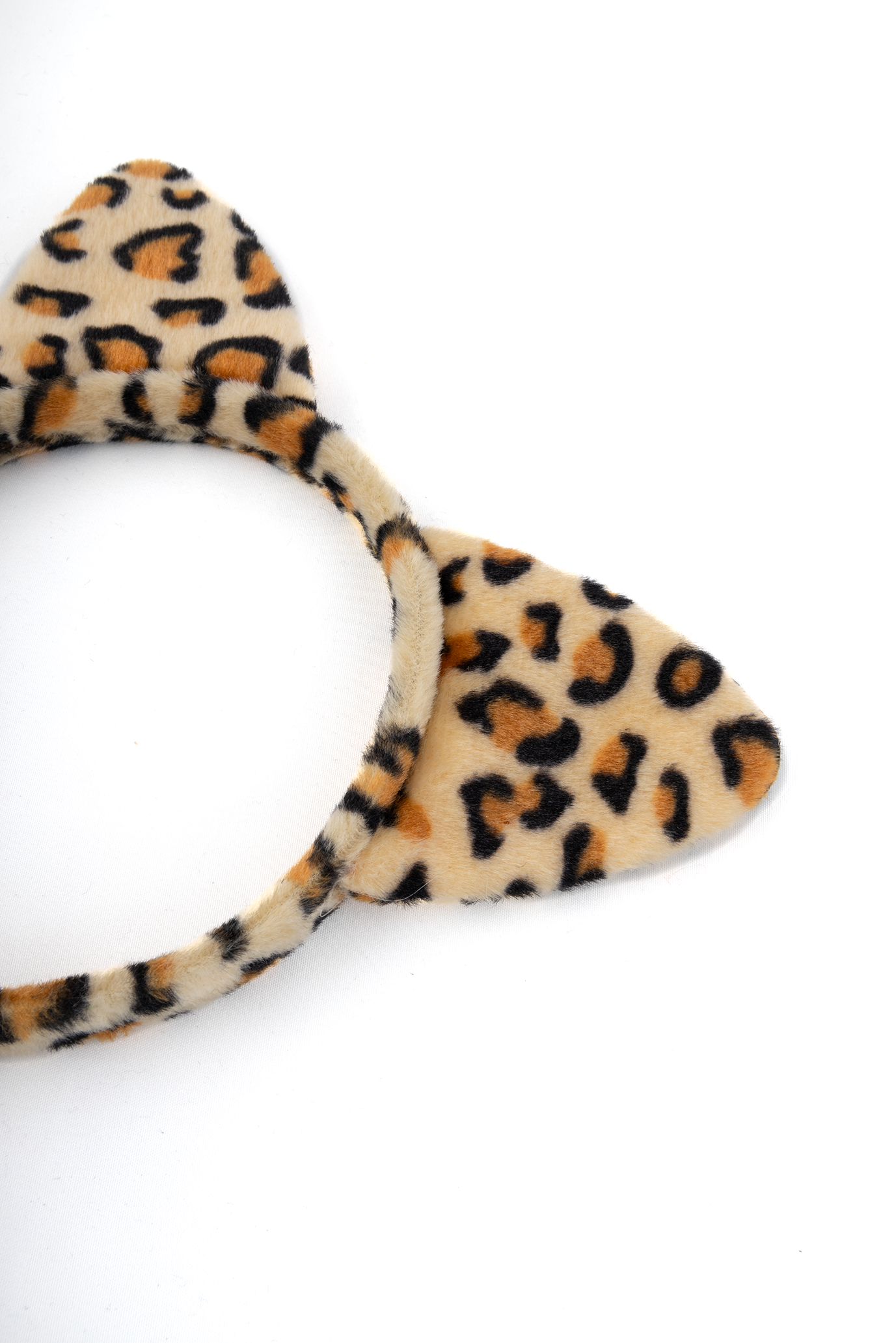 Luipaard Haarband Crème Vlekken Diadeem Jungle Safari Panterprint 1