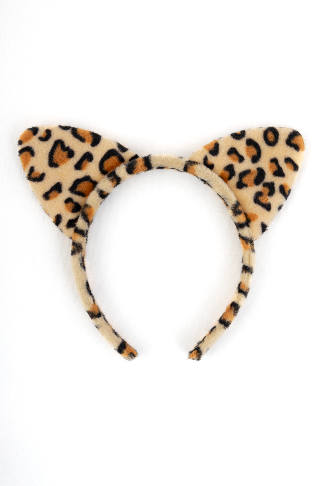 Luipaard Haarband Crème Vlekken Diadeem Jungle Safari Panterprint