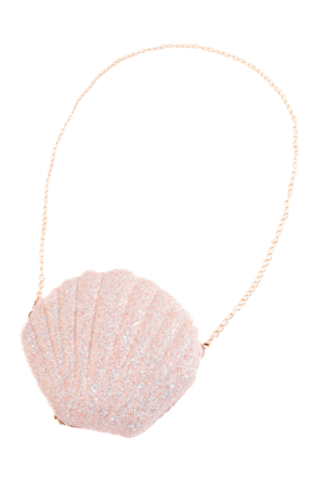 Mermaid zeemeermin glitter schelp tasje