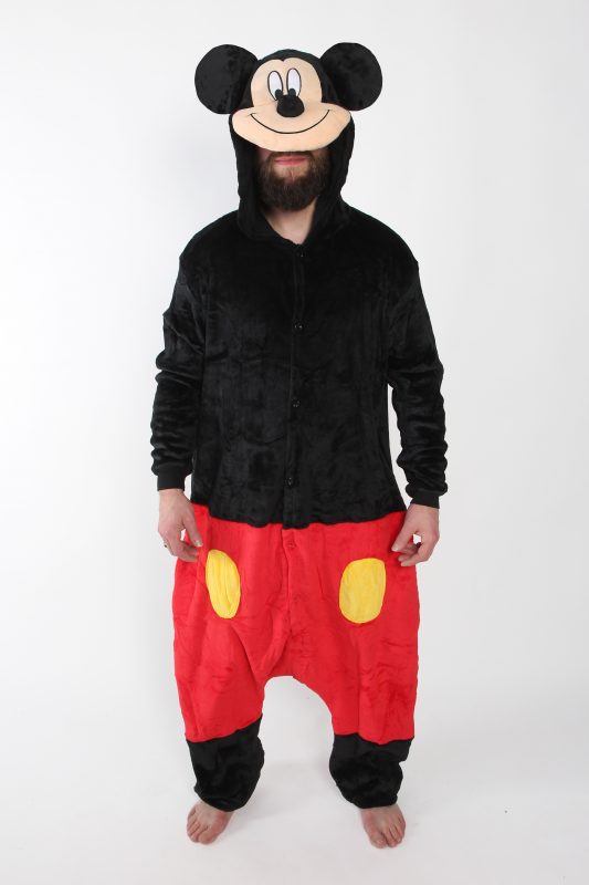 Mickey Mouse onesie kostuum pak