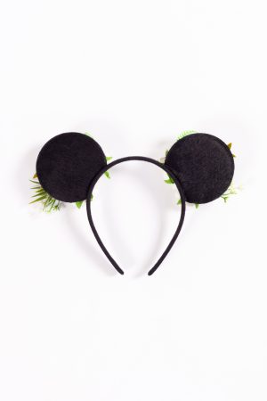 Mickey mouse haarband madelief wit
