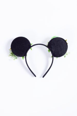 Minnie mouse haarband bloemetjes wit