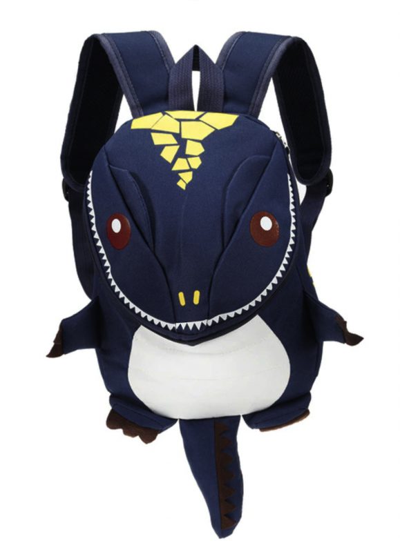 Monster rugtas dino rugzak donkerblauw