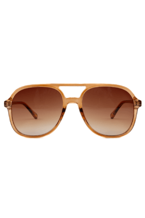 Motor Zonnebril Pilotenbril Influencer Bruin Aviator 1