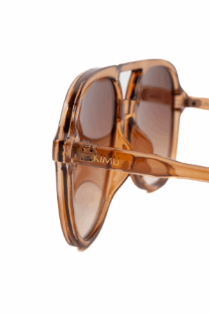 Motor Zonnebril Pilotenbril Influencer Bruin Aviator 2