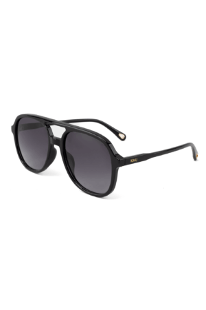 Motor Zonnebril Pilotenbril Influencer Zwart Retro Aviator