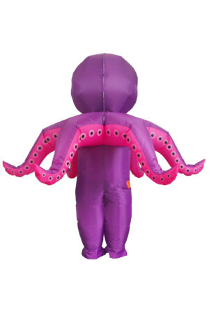 Opblaasbaar Kostuum Octopus Paars Opblaas Pak Inktvis Oceaan 2