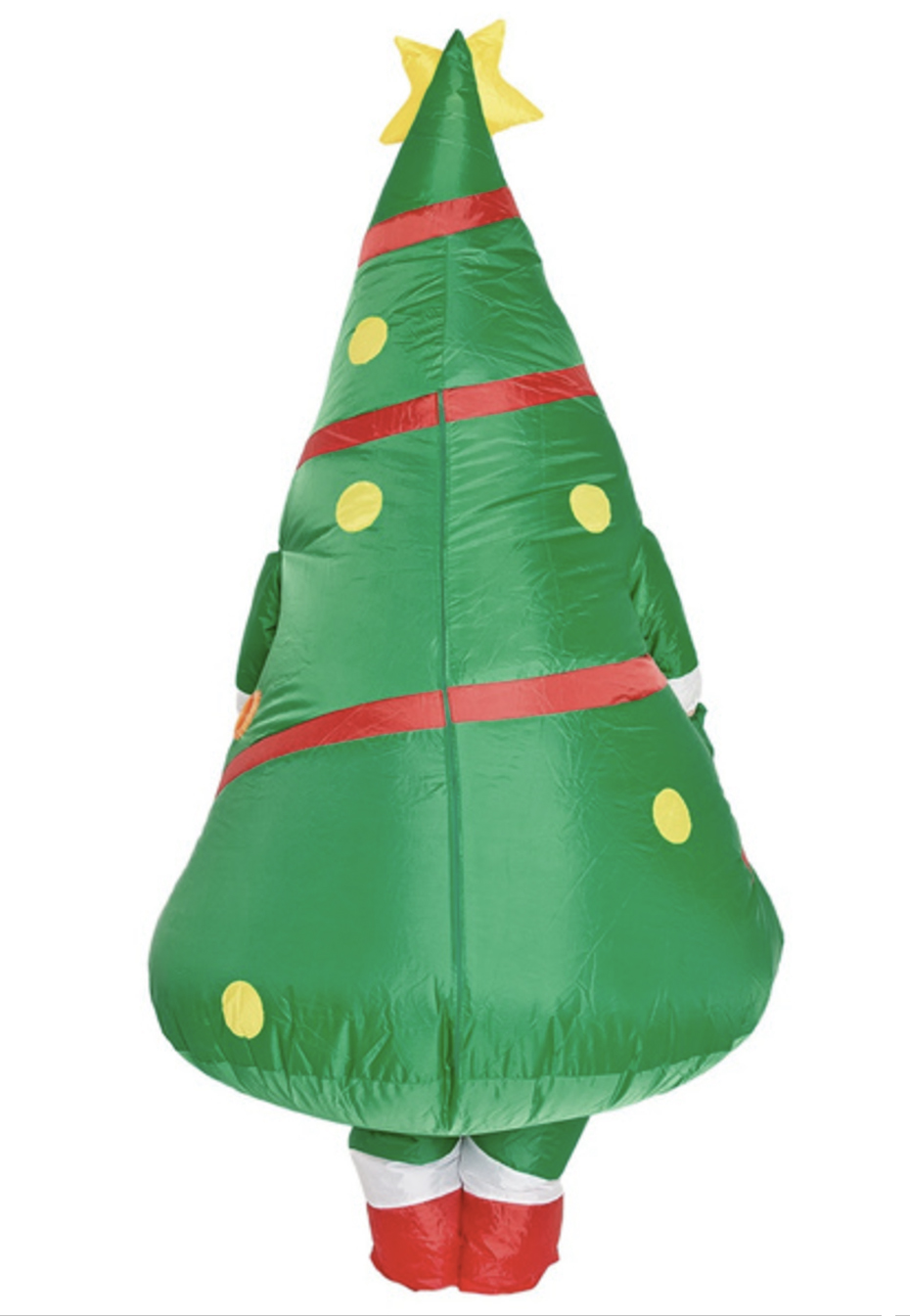 Opblaasbaar kerstboom kostuum kerstmis pak kopen? -