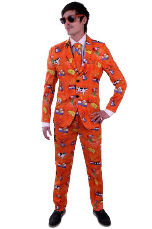 Oranje Holland Koningsdag kostuum