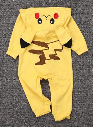 Pikachu Pakje Pokémon Boxpakje Pyjama Babypakje Romper Kostuum