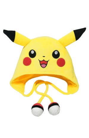 Pikachu muts oren Pokéball flappen