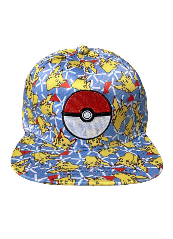 Pikachu pet overall print blauw