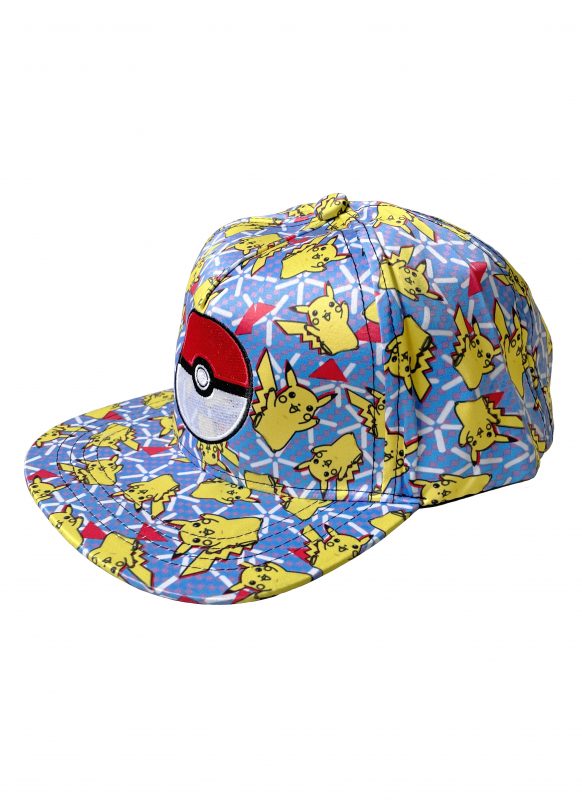 Pikachu pet overall print blauw