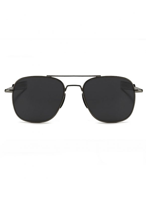 Piloten zonnebril pilotenbril aviator gunmetal