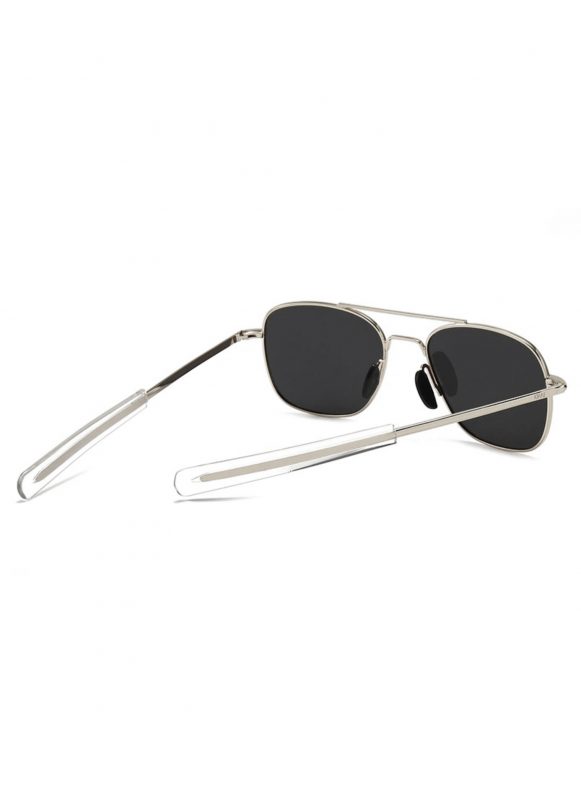 Piloten zonnebril pilotenbril aviator zilver