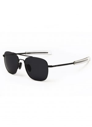 Piloten zonnebril pilotenbril aviator zwart