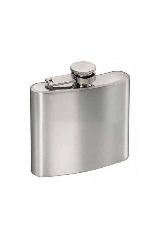 RVS platvink heupfles zakflacon middel 5oz