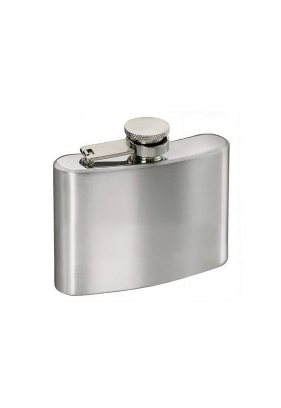 RVS platvink heupfles zakflacon mini 2oz