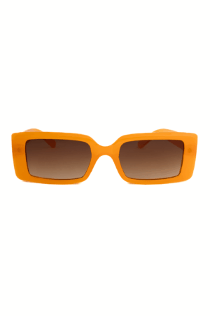 Rechthoek Zonnebril Oranje Bruin Koningsdag Nederland 1