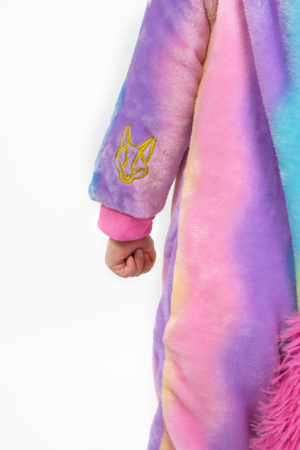 Regenboog Eenhoorn Onesie Kind Unicorn Kinder Kostuum Pak 5