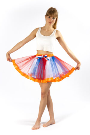 Rood Wit Blauw Tutu Rokje Oranje Nederland Petticoat Tule Rok Kinderen Volwassenen 2