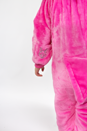 Roze Flamingo Onesie Kind Vogel Kinder Kostuum Pak Flamingopak 3