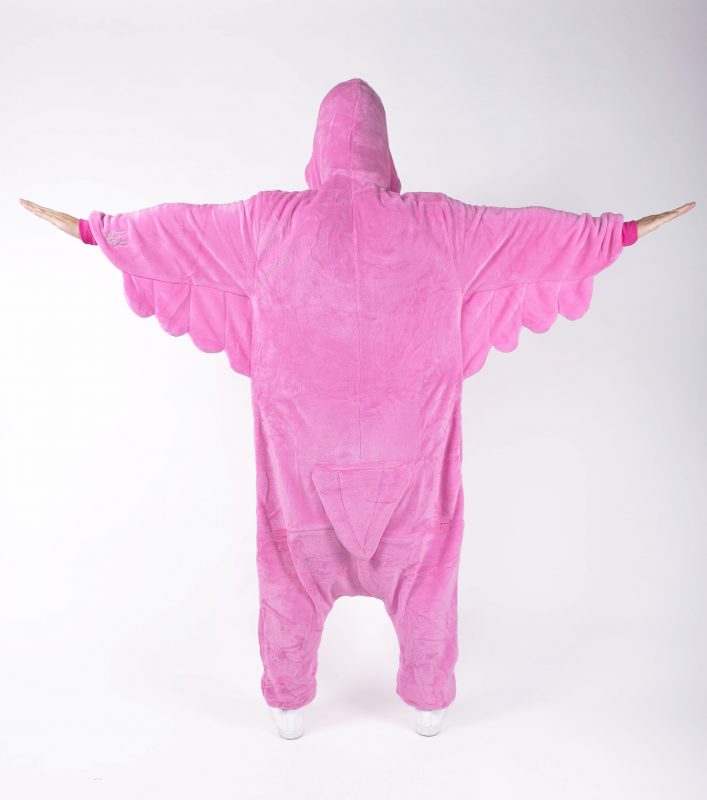 Rosa Flamingo Kinder Onesie