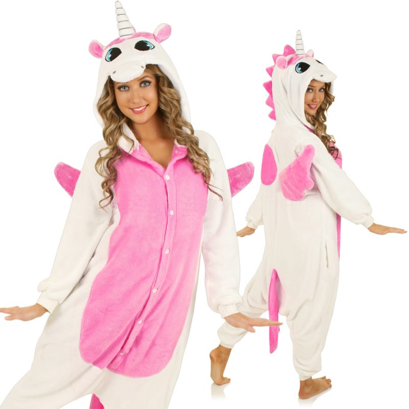 Roze Pegasus Unicorn onesie