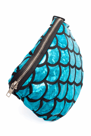 Schubben Heuptas Blauw Vis Zeemeermin Oceaan 2