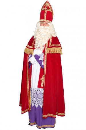 Sinterklaas kostuum sint pak mantel