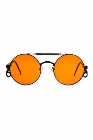 Steampunk Zonnebril Rond Oranje WK EK Nederland
