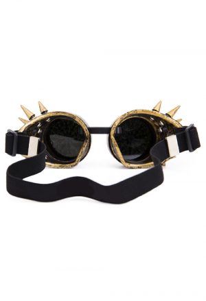 Steampunk goggles bril brons mandala