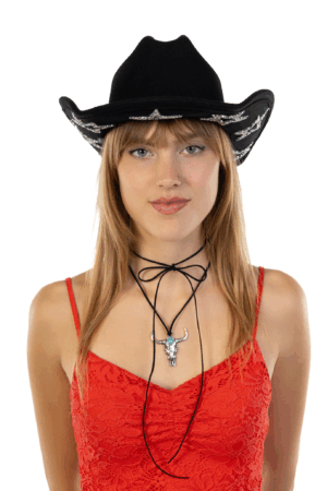Stier Ketting Cowboy Western Indiaan Stierenkop Schedel 2