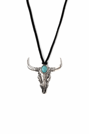 Stier Ketting Cowboy Western Indiaan Stierenkop Schedel 7
