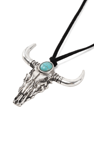 Stier Ketting Cowboy Western Indiaan Stierenkop Schedel 8