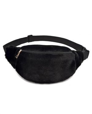 Teddy heuptasje fanny pack zwart