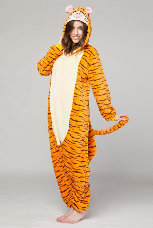 Teigetje onesie tijgertje pak kostuum