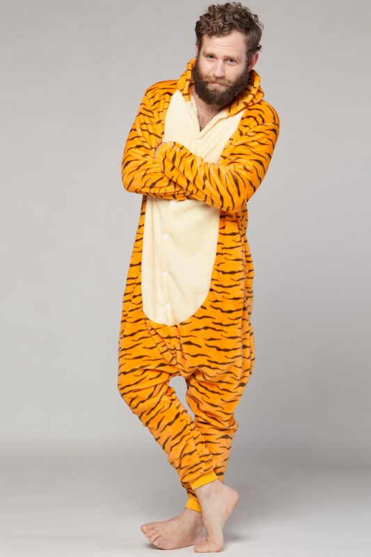 Teigetje onesie tijgertje pak kostuum